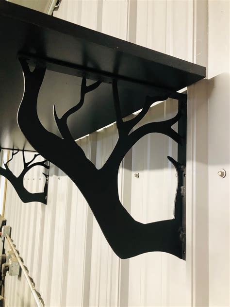 metal tree branch shelf brackets|Amazon.com: Tree Branch Shelf.